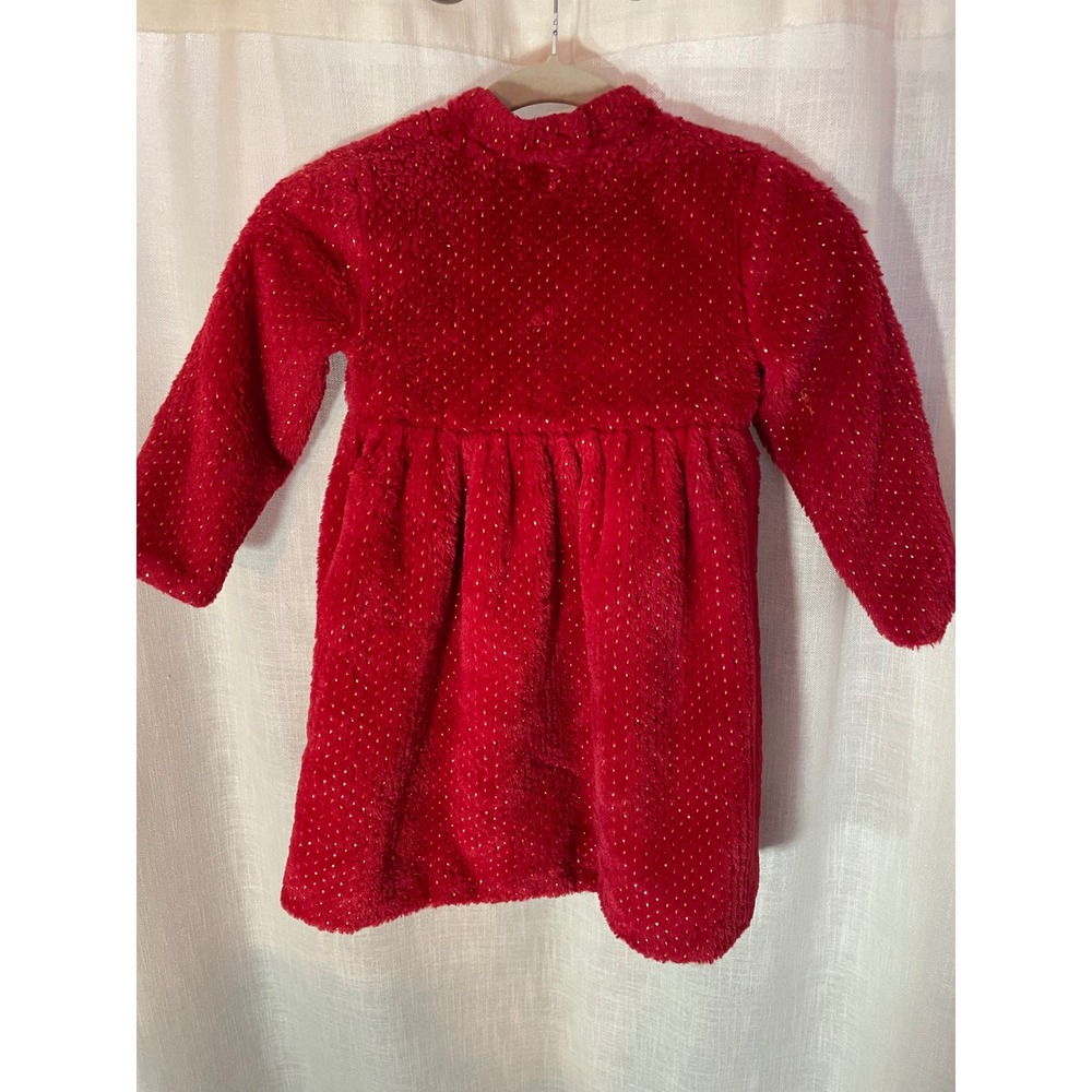 Blueberi Boulevard Coat and Dress Set Sparkly Faux Fur Tulle Size‎ 6 EUC - Picture 4 of 14